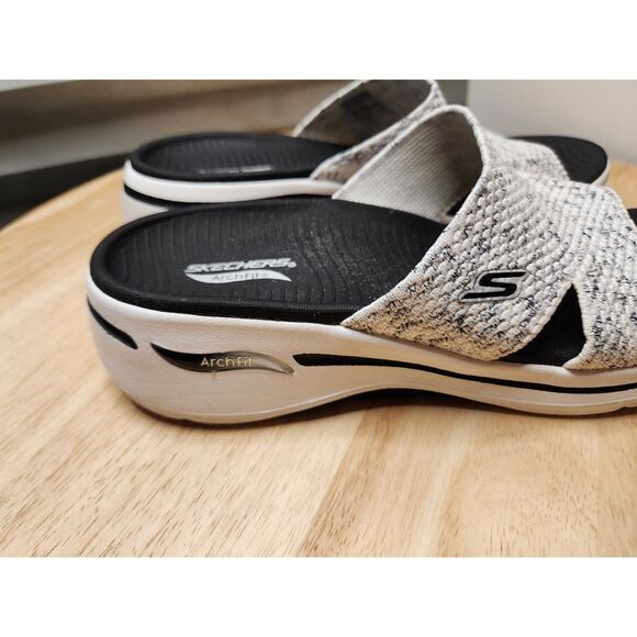 Skechers Arch Fit Slide Sandals Women's size 8 - Picture 6 of 13